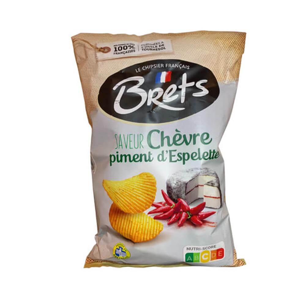 Brets Goats Cheese and Chilli Flavour Crisps 125g